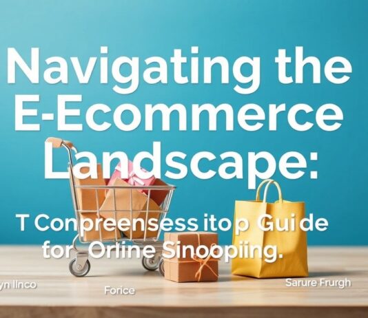 Navigating the E-commerce Landscape: A Comprehensive Guide to Online Shopping Navigating the E-commerce Landscape: A Comprehensive Guide to Online Shopping