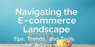 Navigating the E-commerce Landscape: Tips, Trends, and Tools for Success Navigating the E-commerce Landscape: Tips, Trends, and Tools for Achievement