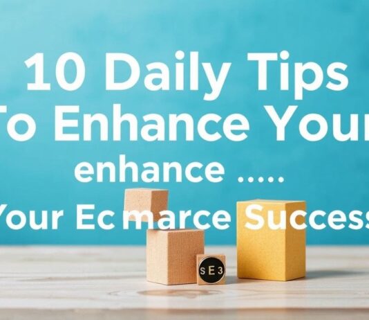 10 Daily Tips to Boost Your E-commerce Success 10 Daily Tips to Enhance Your E-commerce Success