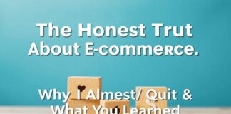 The Honest Truth About Ecommerce: Why I Almost Quit & What I Learned The Honest Truth About E-commerce: Why I Almost Quit & What I Learned